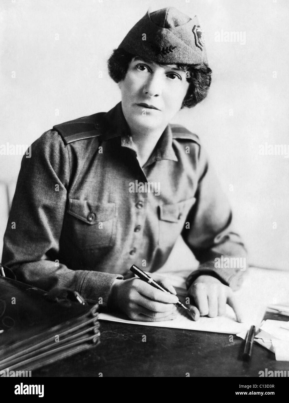 Evangeline Booth (1865-1950), général de l'Armée du Salut, à partir de 1934-1939, vers le début des années 1900. Banque D'Images