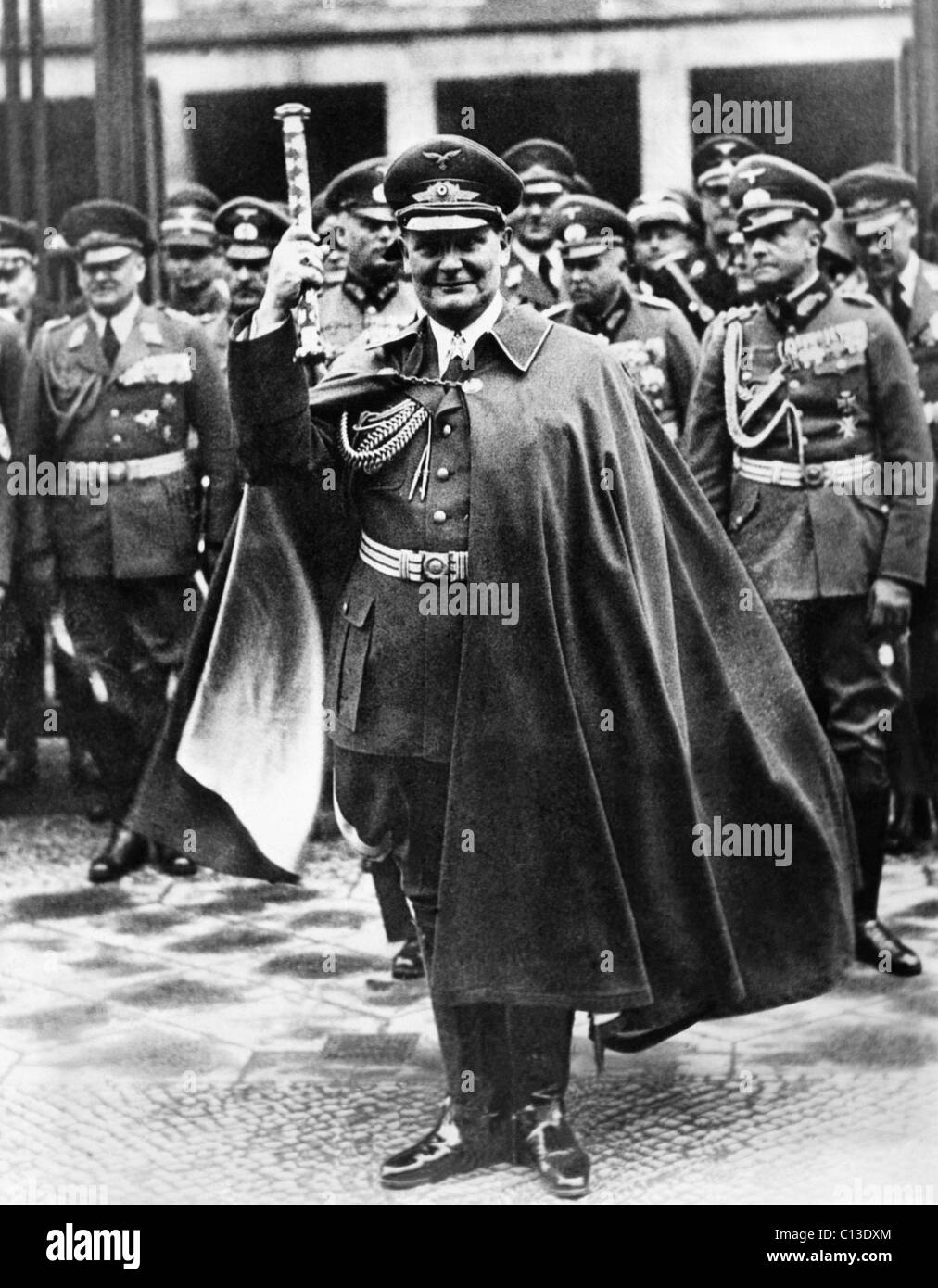 Commandant en chef de la Luftwaffe Hermann Goering, Berlin, mars 1938 Banque D'Images