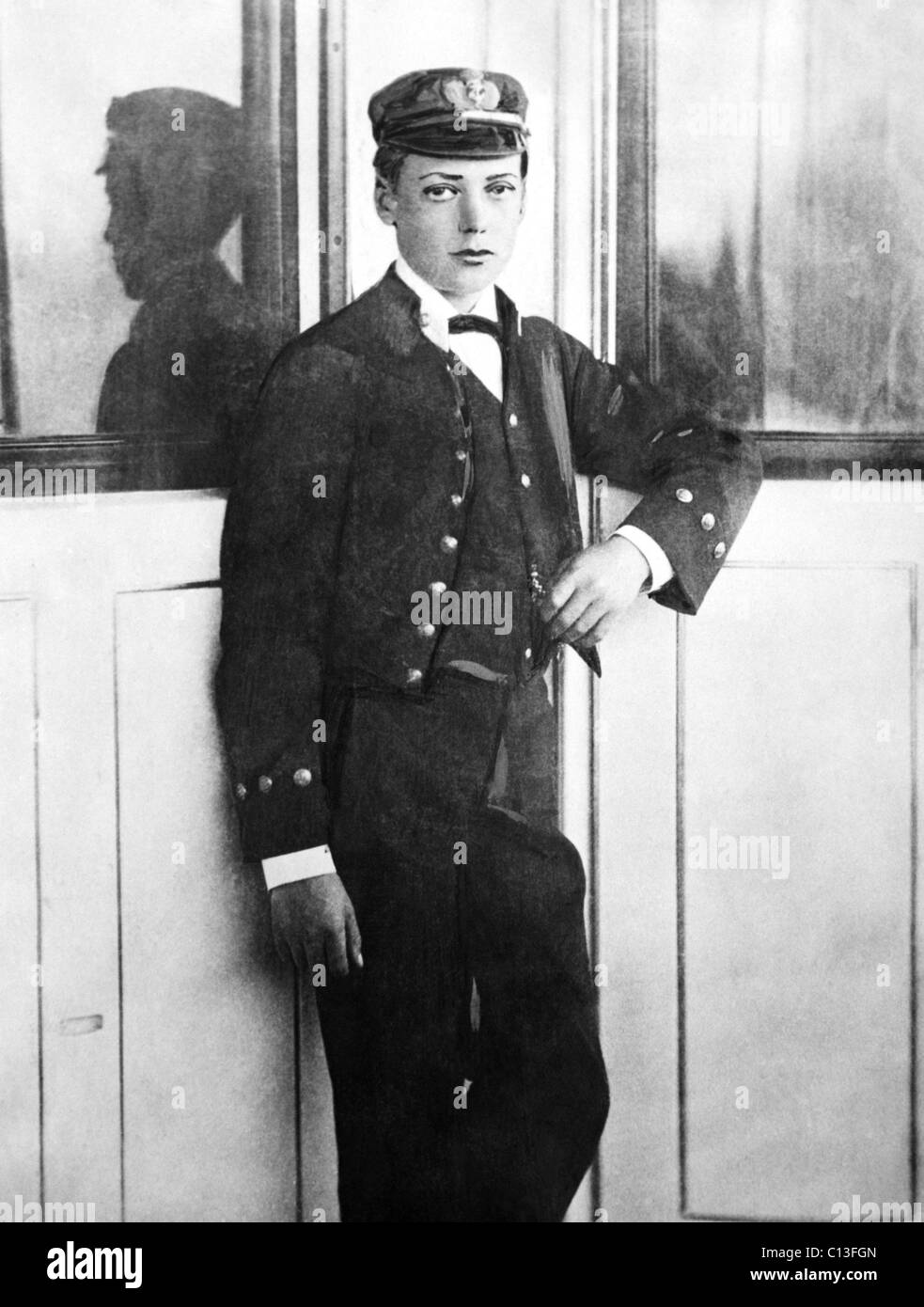 La Couronne britannique. Futur Roi George V d'Angleterre, Prince George, 1880. Banque D'Images