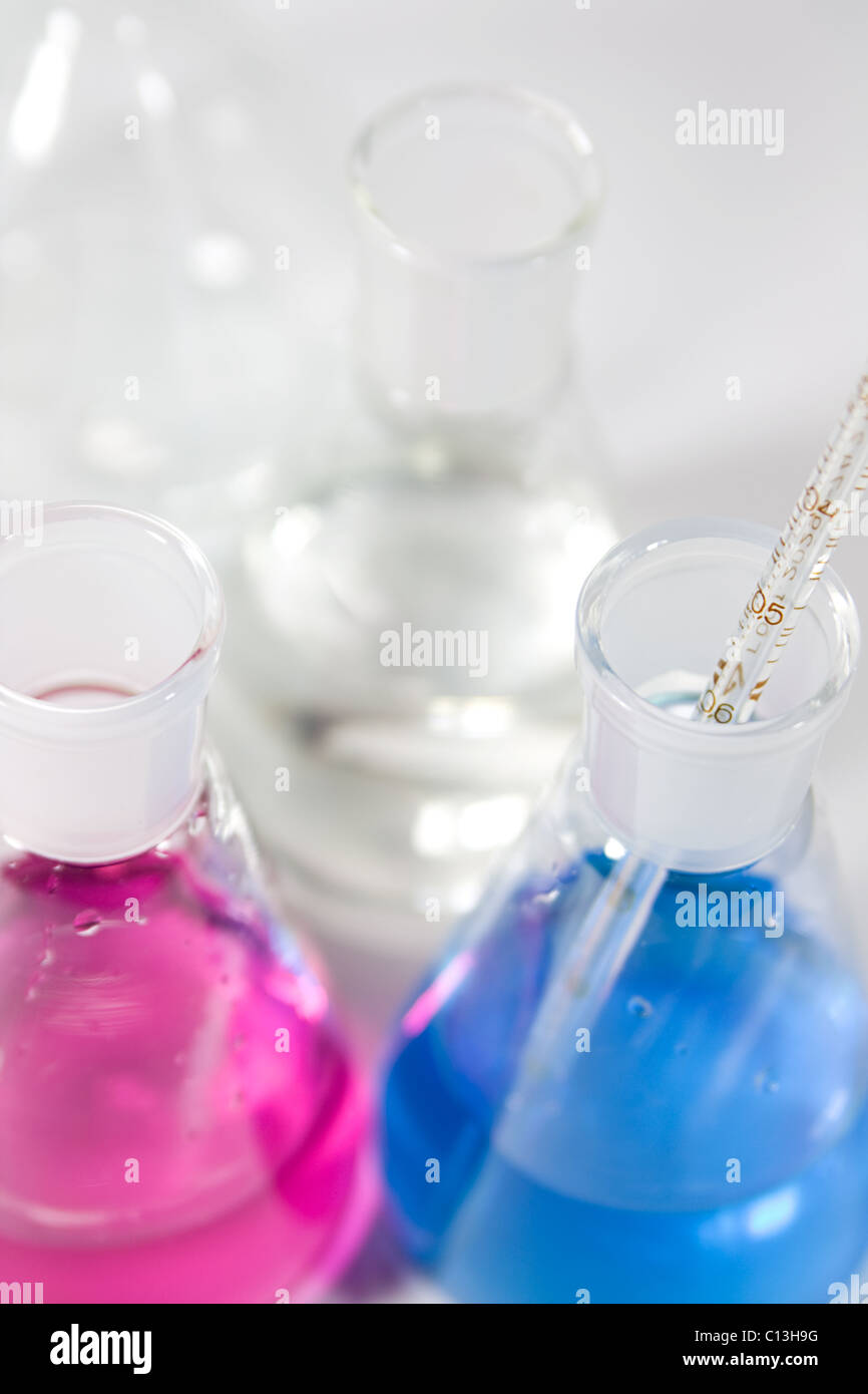 Laboratoire de Chimie Banque D'Images