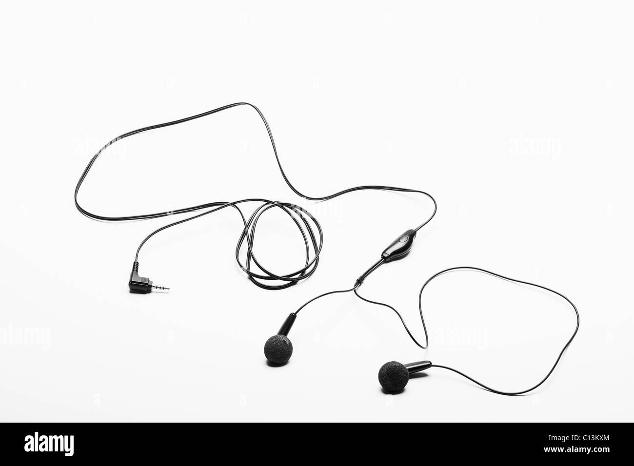 Studio shot of casque mp3 Banque D'Images