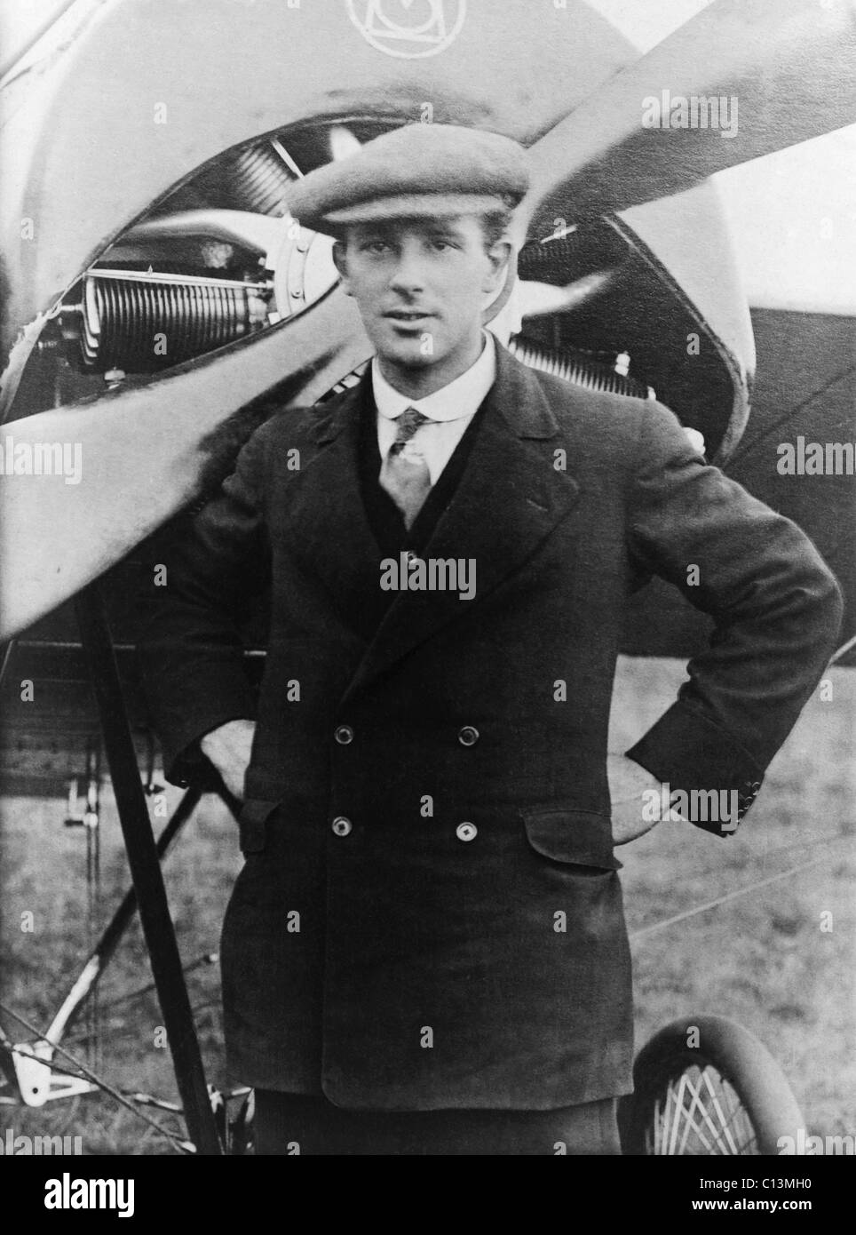 Harry Hawker 1889-1921 aviateur australien et co-fondateur de Hawker. Mai 1919. LC-USZ62-107682 Banque D'Images