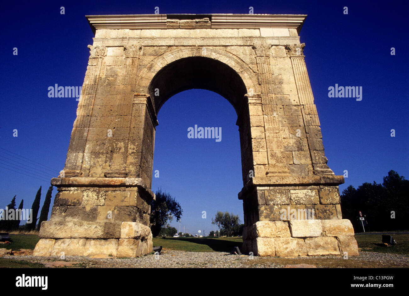 Gravure Originale 1905 – Arc De Trajan (Ancône) – Tirape Héliogravure Architecture
