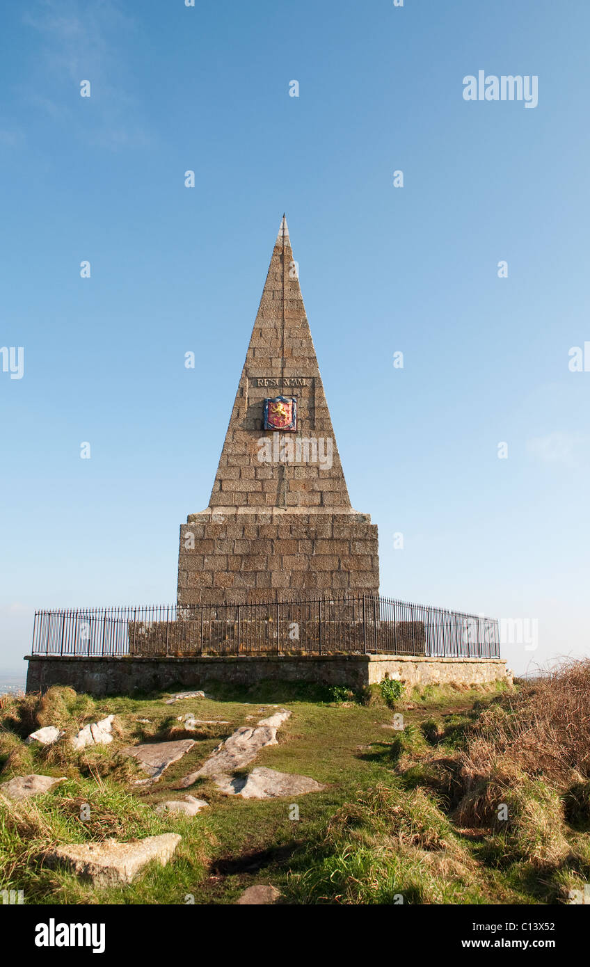 ' ' Knills monument à St.Ives à Cornwall, UK Banque D'Images