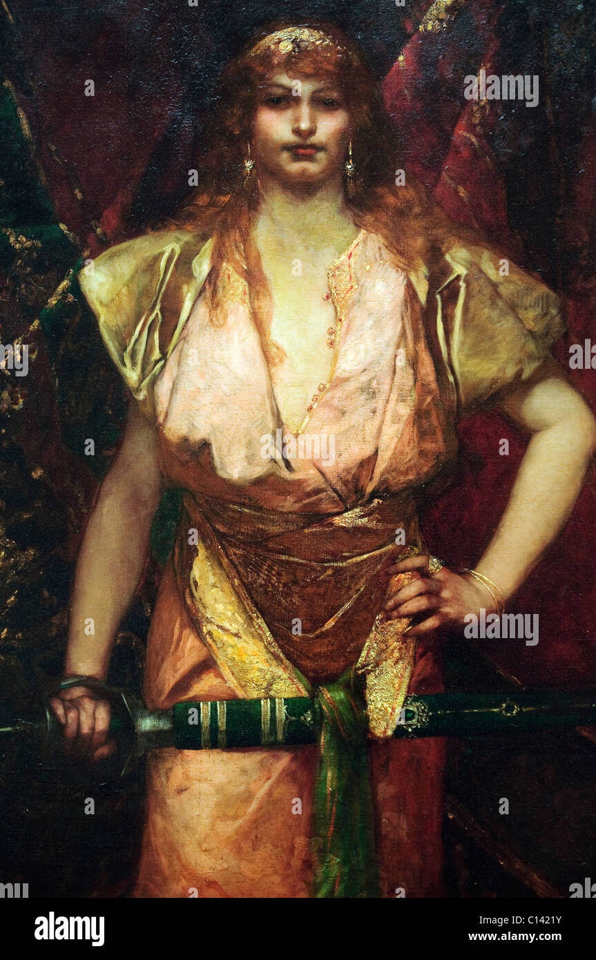 Détail : Judith, par Jean-Joseph Benjamin-Constant, Banque D'Images