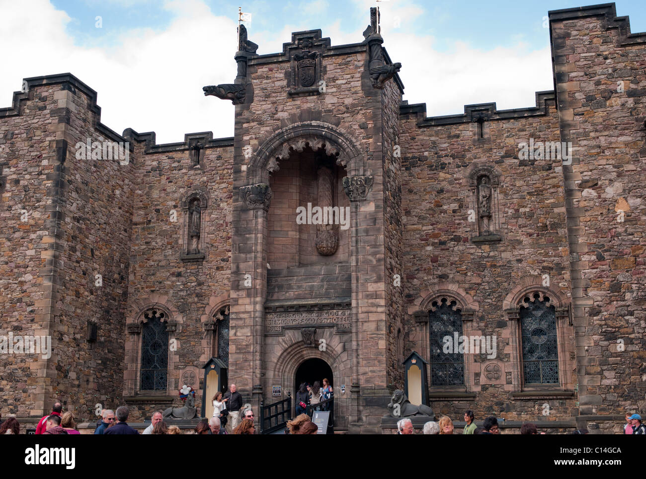 MEMORIAL HALL DU CHÂTEAU D'ÉDIMBOURG EDINBURGH SCOTLAND UNITED KINGDOM Banque D'Images