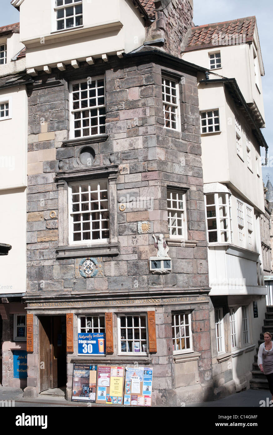 HISTORIC HOUSE EDINBURGH SCOTLAND UNITED KINGDOM Banque D'Images