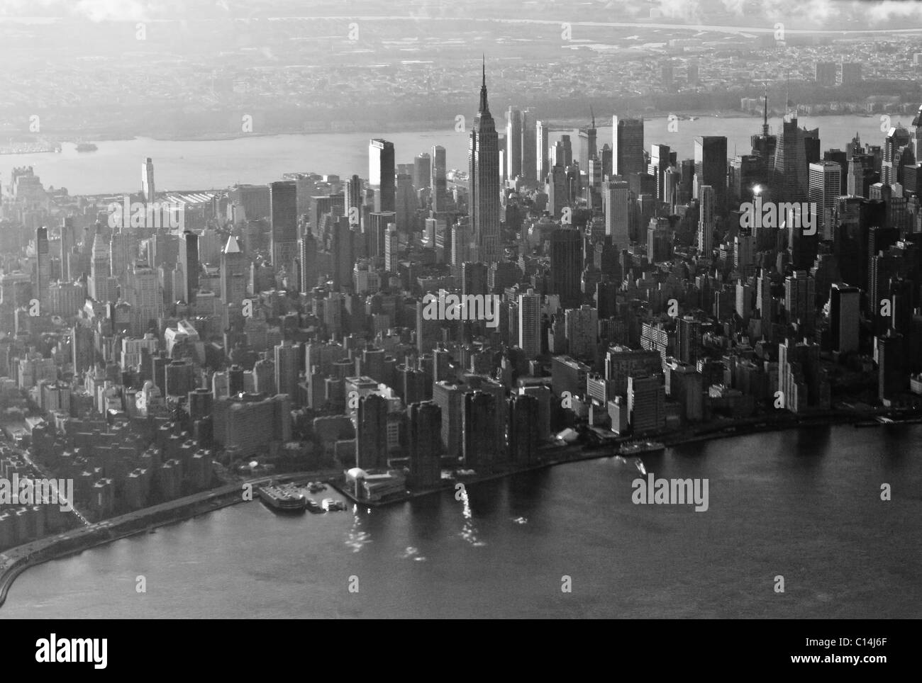 SKYLINE PANORAMA NEW YORK USA Banque D'Images