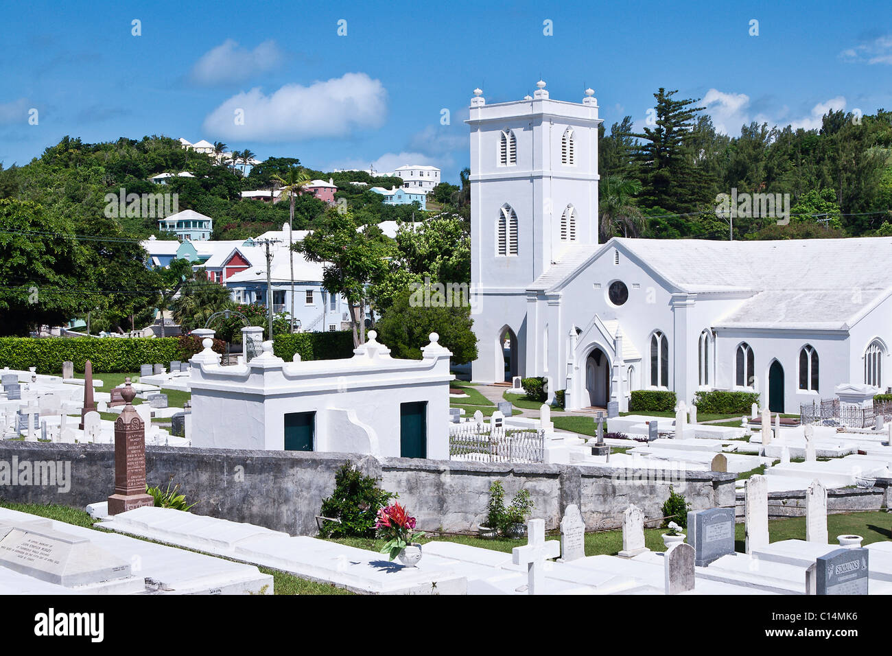 St. John the Evangelist, Pembroke parish, Hamilton, Bermudes Banque D'Images