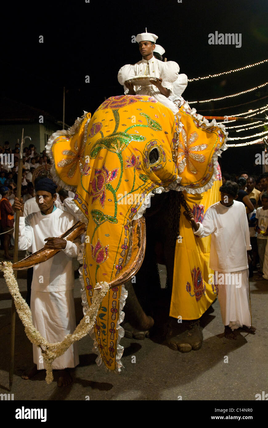 Défilé bouddhiste, Colombo, Sri Lanka Banque D'Images