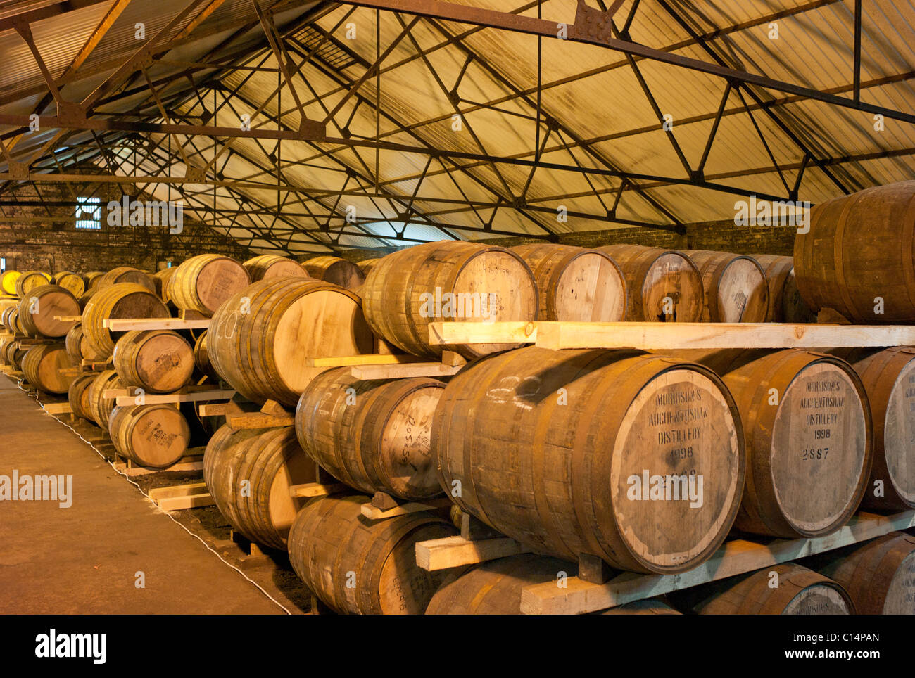 WHISKY Auchentoshan Distillery Glasgow Ecosse EUROPE Royaume-uni Voyage Banque D'Images