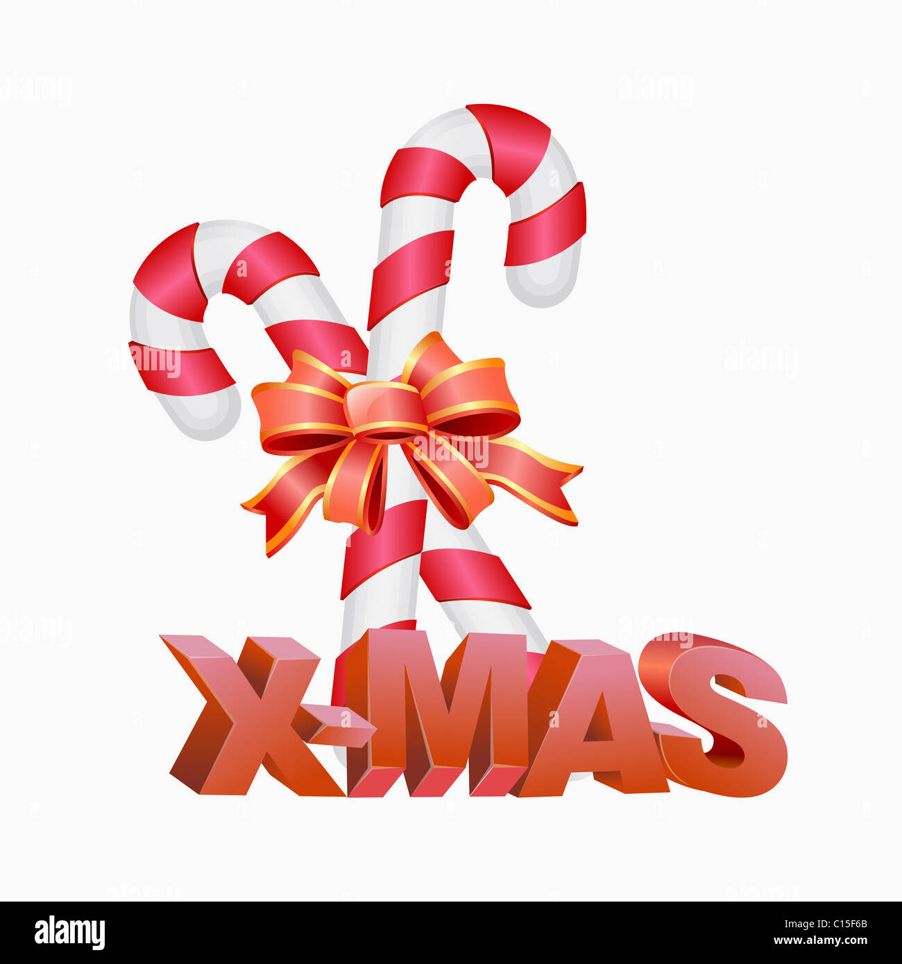 Décorations de Noël Banque D'Images