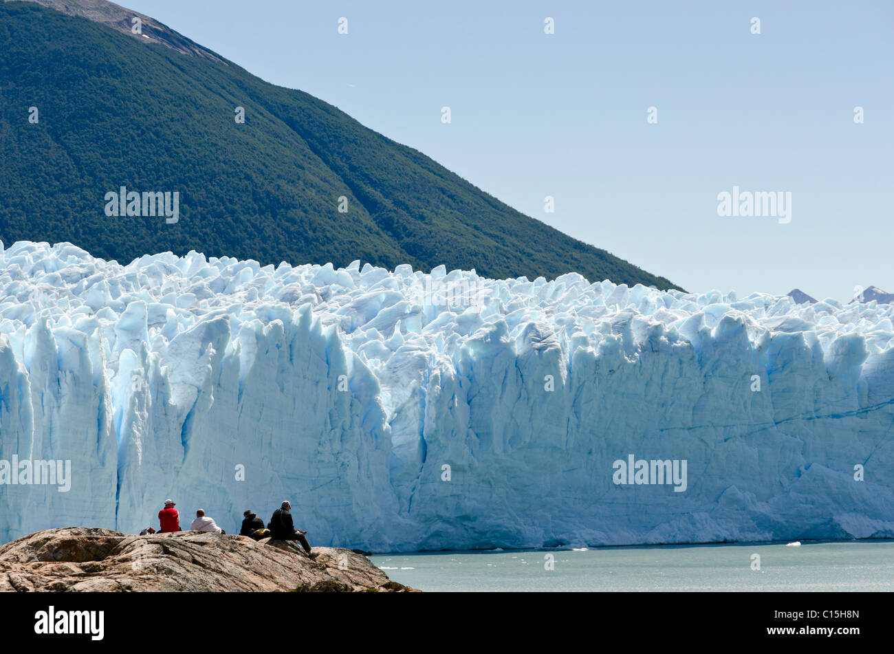Perito Moreno Glacier, Patagonie, Argentine Banque D'Images