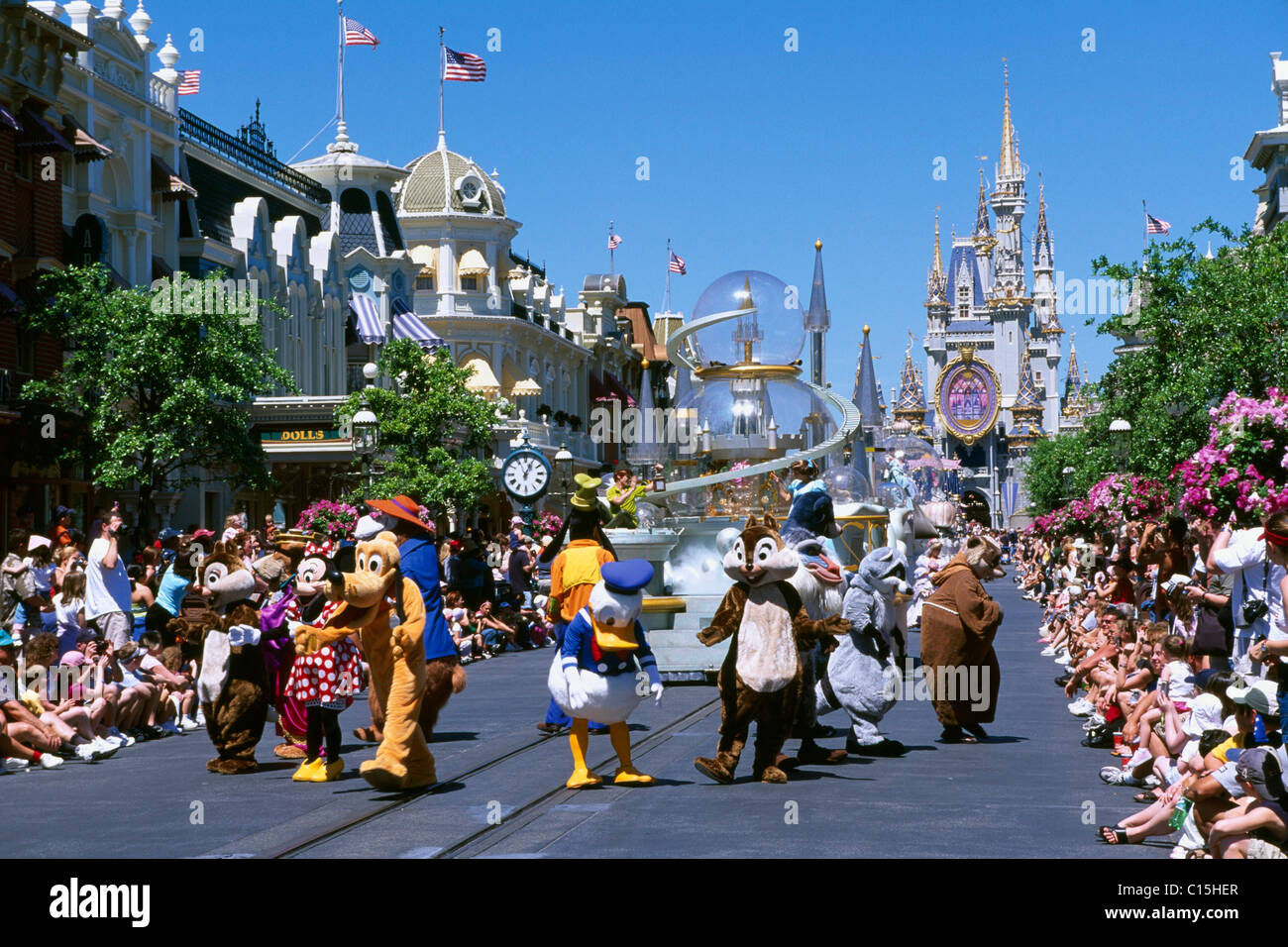 Magic Kingdom, Disneyworld, Disney World, Orlando, Floride, USA Banque D'Images