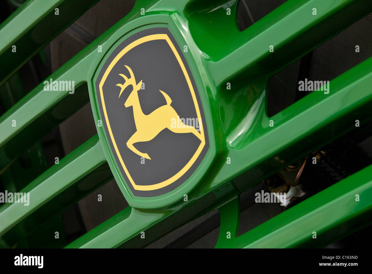 Logo de John Deere Banque D'Images