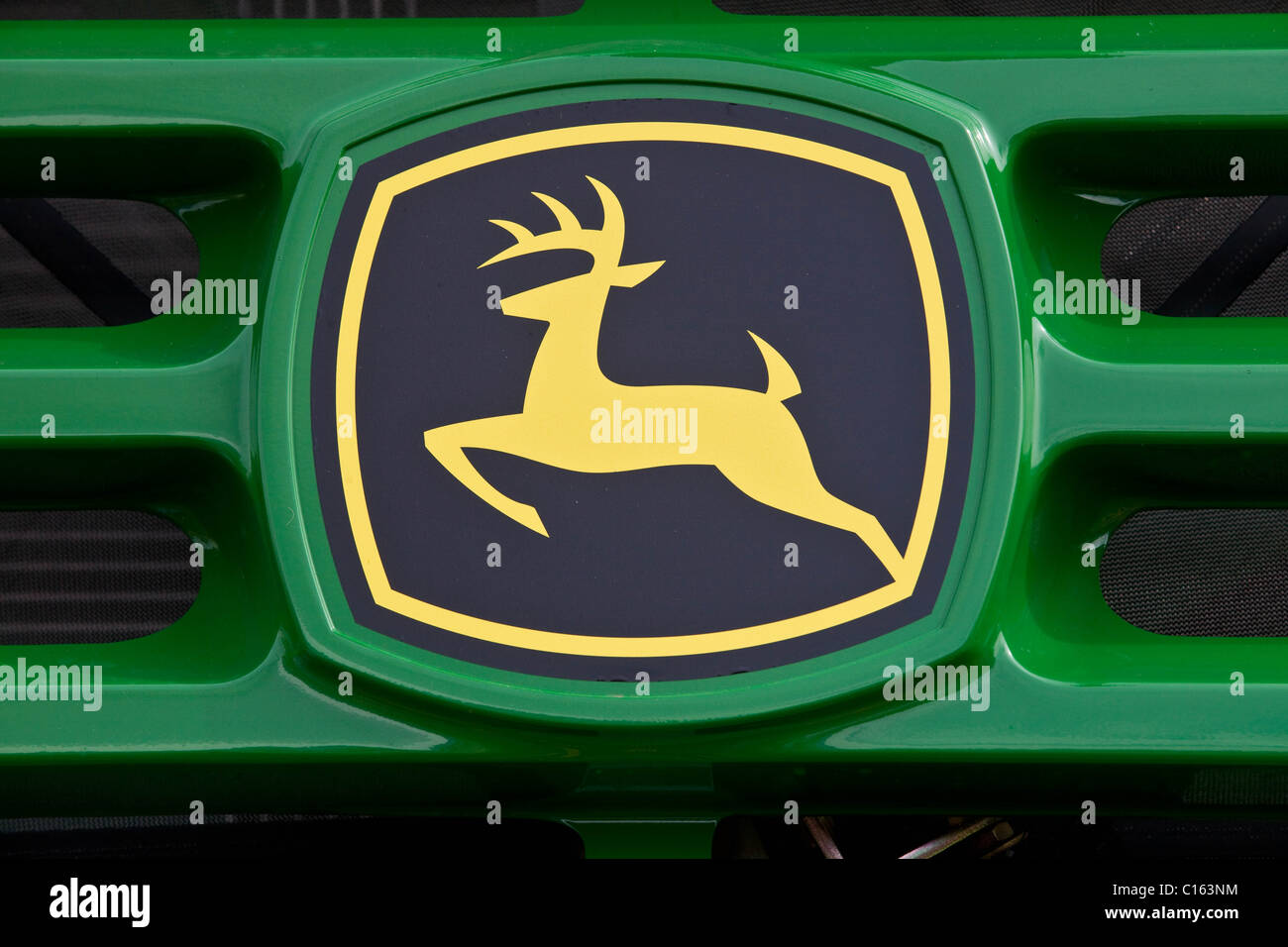 Logo de John Deere Banque D'Images