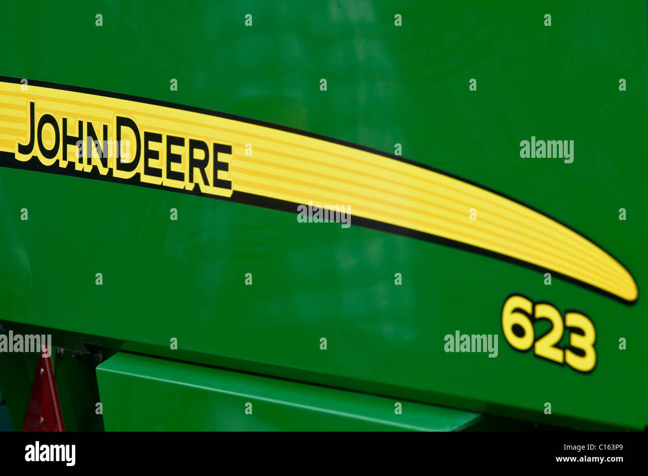 Logo de John Deere Banque D'Images