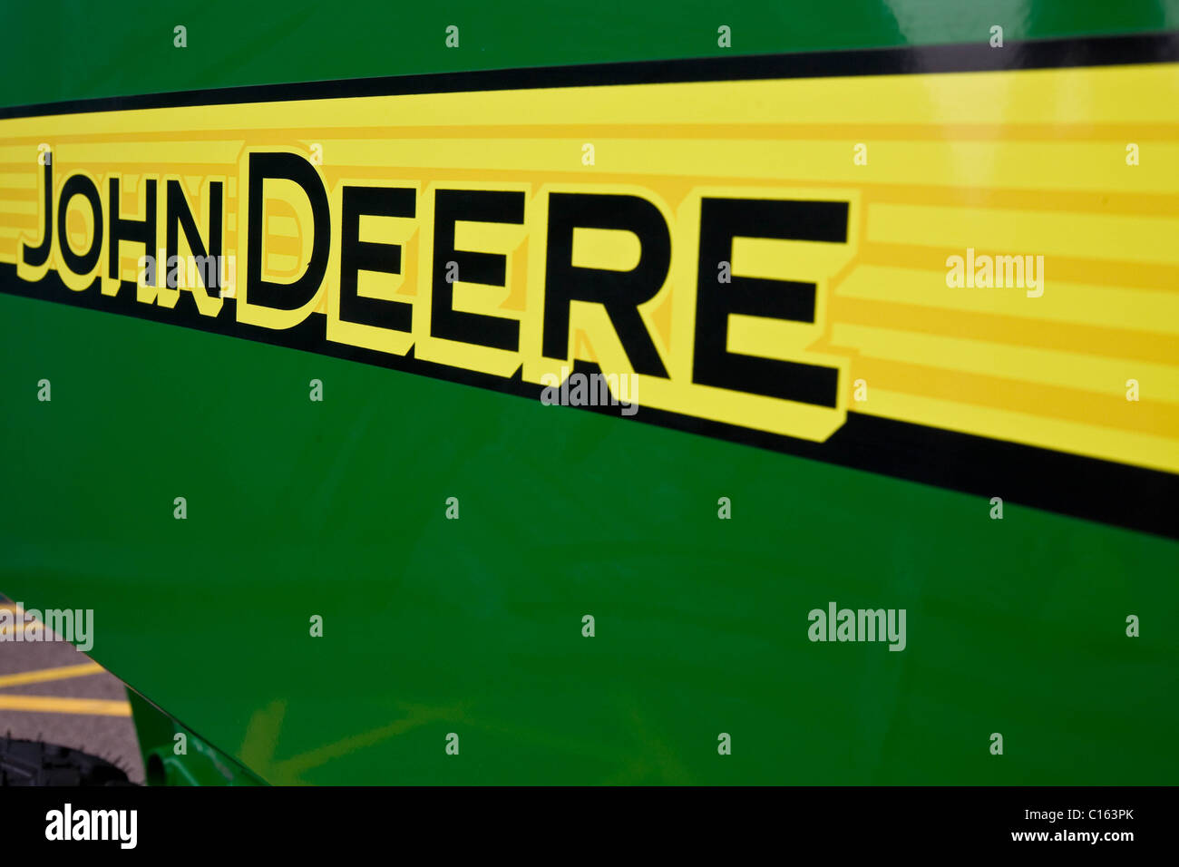 Logo de John Deere Banque D'Images