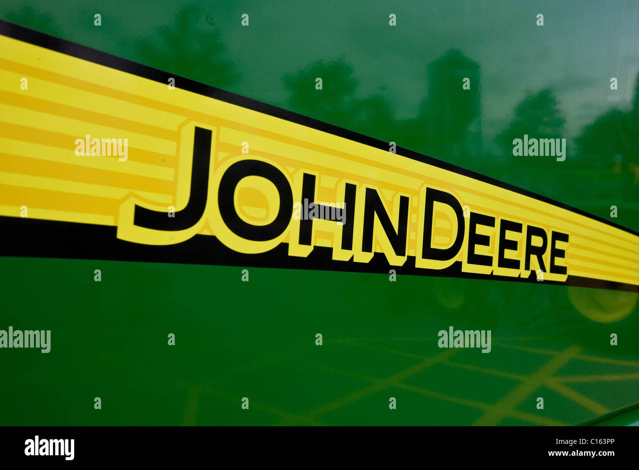 Logo de John Deere Banque D'Images