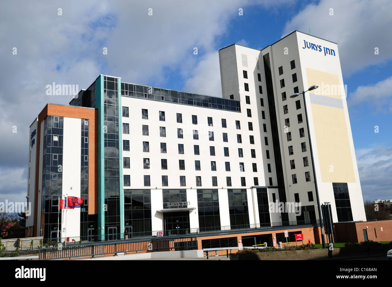 Le Jurys Inn Derby en Angleterre. Banque D'Images