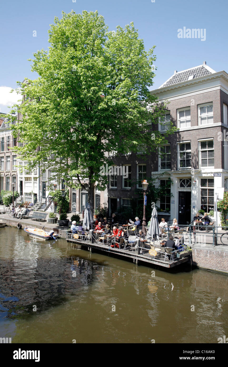 Quartier Jordaan Amsterdam Coffee Shop Amsterdam cafe t smalle Banque de photographies et d'images à haute  résolution - Alamy