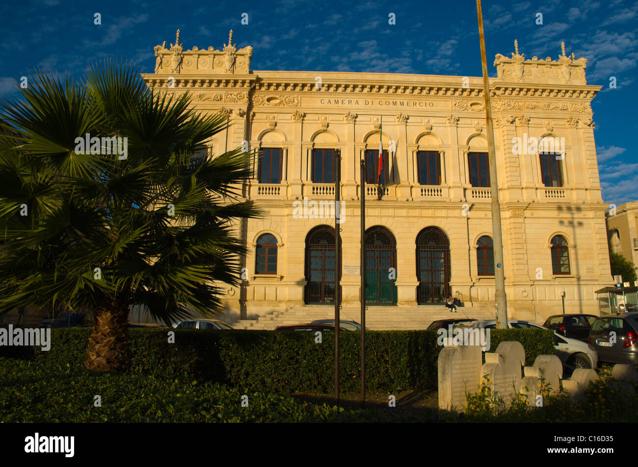 Chambre des industries agricoles dans l'île de Ortigia Syracuse Sicile Italie Europe Banque D'Images