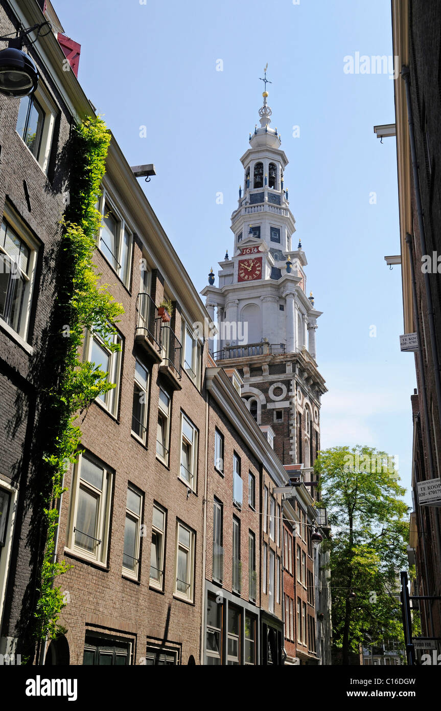 Zuiderkerk, église, Amsterdam, Pays-Bas, Hollande, Europe Banque D'Images