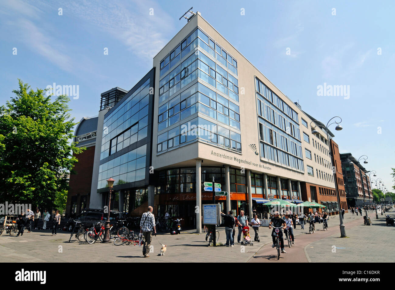 Art School, Université, Amsterdam, Hollande, Pays-Bas, Europe Banque D'Images