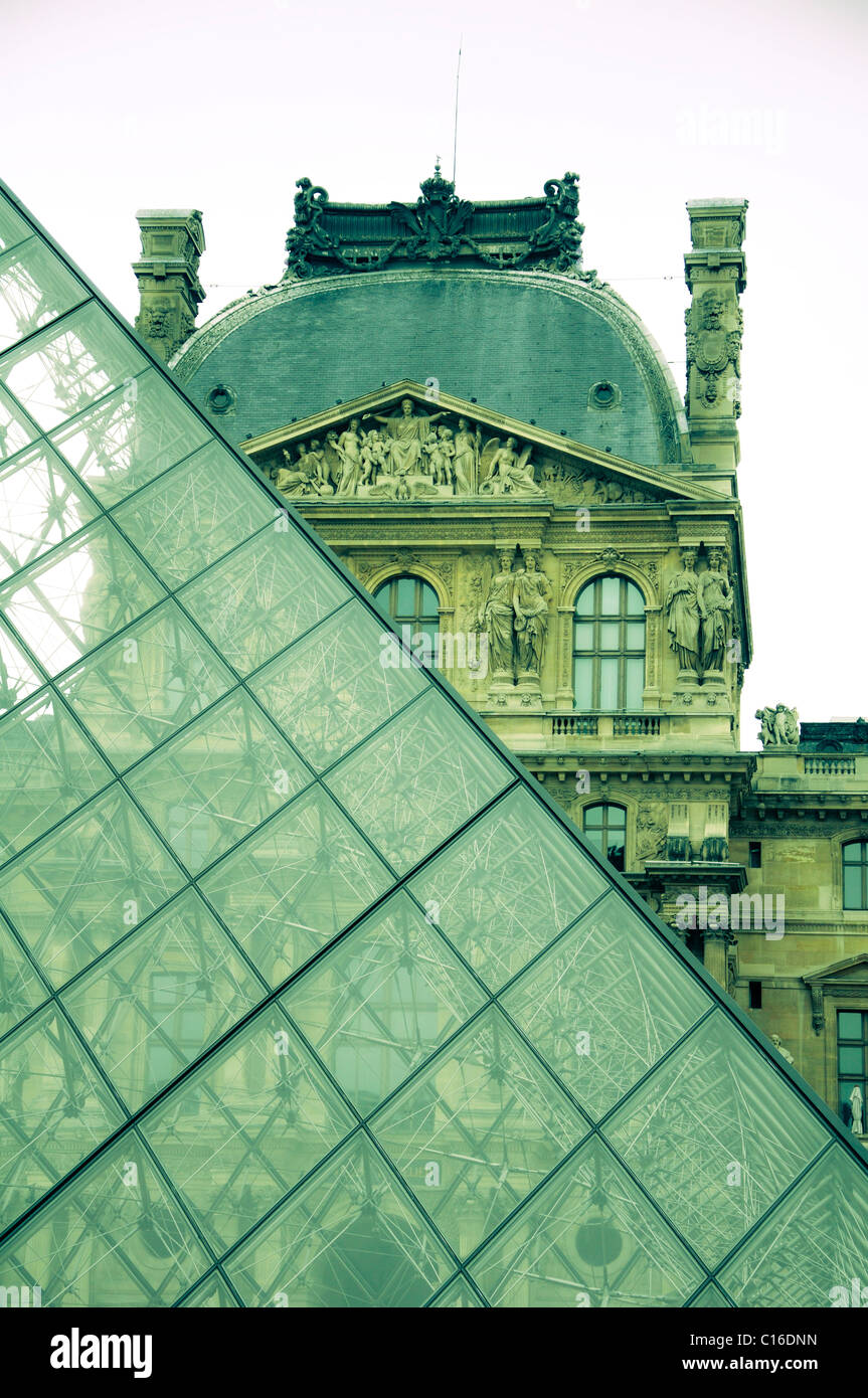 Louvre, Paris, France Banque D'Images Louvre, Paris, France Banque D'Images