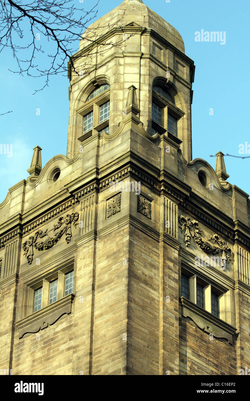 Victoria Hall Queensbury Bradford Yorkshire Royaume-uni UK Bâtiment classé Grade2 Banque D'Images