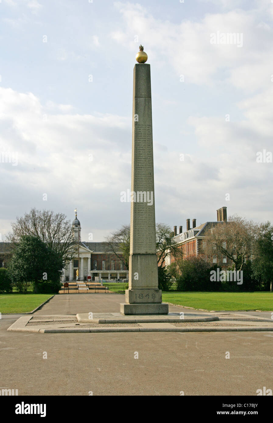 Memorial au Royal Hospital, Chelsea, London, UK. Banque D'Images