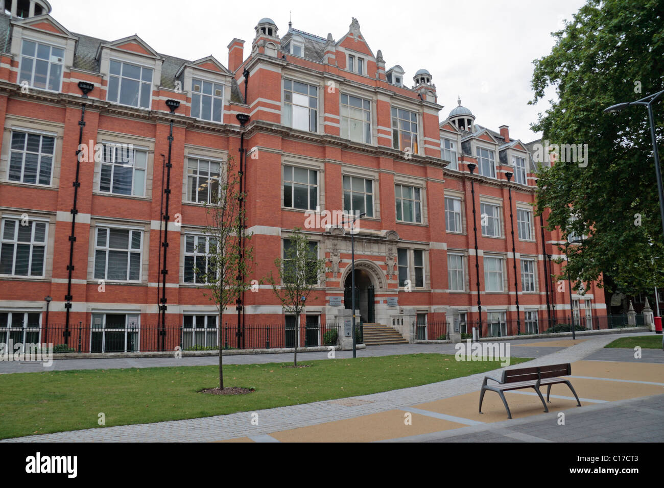 La Faculté de santé et sciences de la vie, l'Aubépine, De Montfort University, Leicester, Leicestershire, Angleterre. Banque D'Images