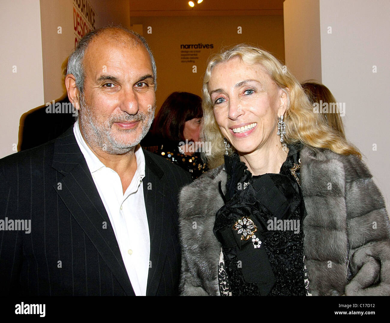 Franca Sozzani et Alan Yentob Brit Insurance Design Awards 2009 qui a eu lieu au Design Museum de Londres, Angleterre - 18.03.09 Banque D'Images