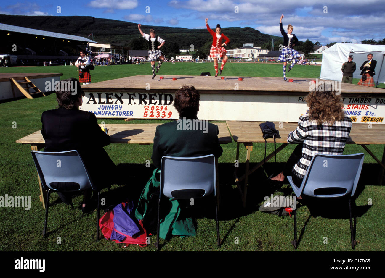 Royaume-uni, Ecosse, région de Strathclyde, Dunoon Highlands Cowal games Banque D'Images