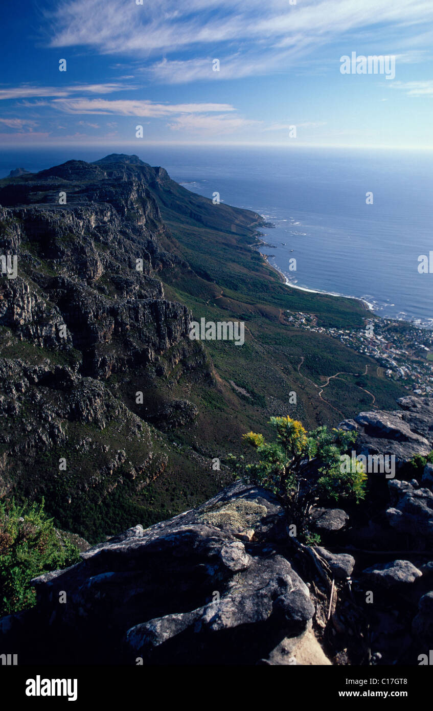 L'Afrique du Sud, péninsule du Cap, 12 apôtres mountain Banque D'Images
