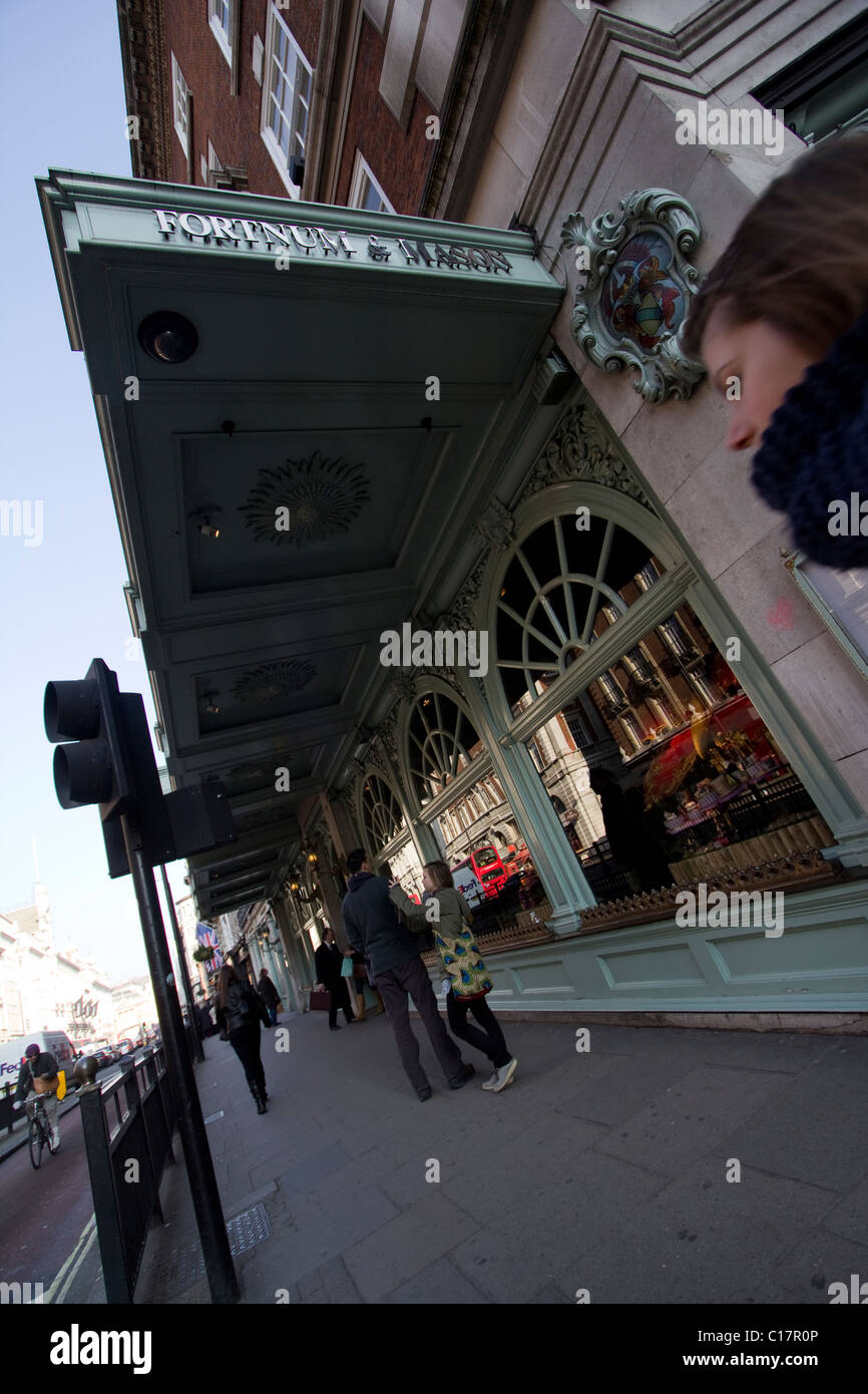 Fortnum & Mason – épicerie emblématique et restaurant à Londres, Royaume-Uni, réputé pour son luxe et sa tradition Banque D'Images