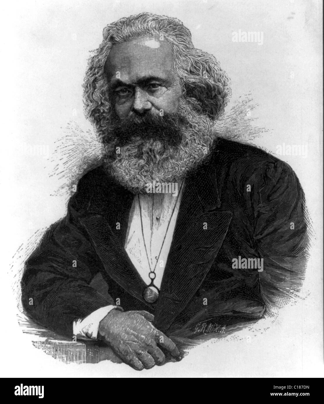 Karl Marx Banque D'Images