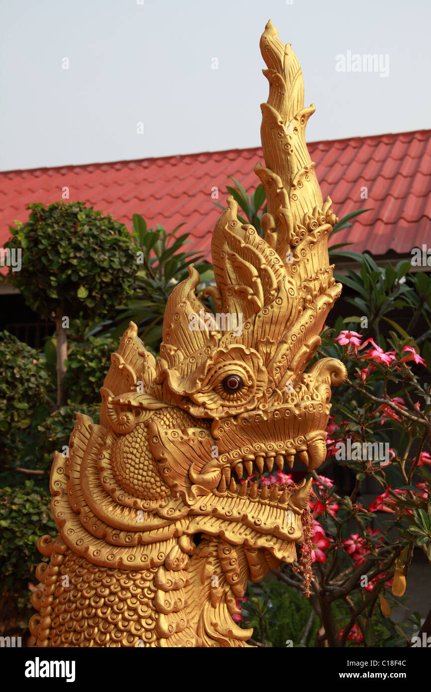 Wat Chiang Man à Chiang Mai en Thaïlande Banque D'Images