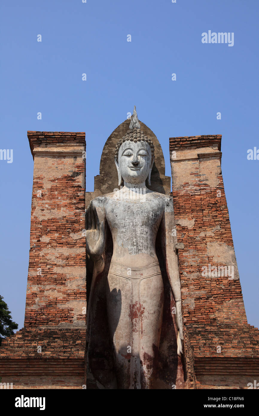 Sukhothai, site historique en Thaïlande Banque D'Images