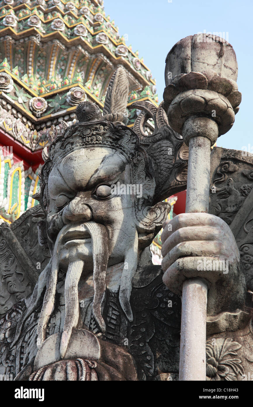 Wat Pho à Bangkok, Thaïlande Banque D'Images