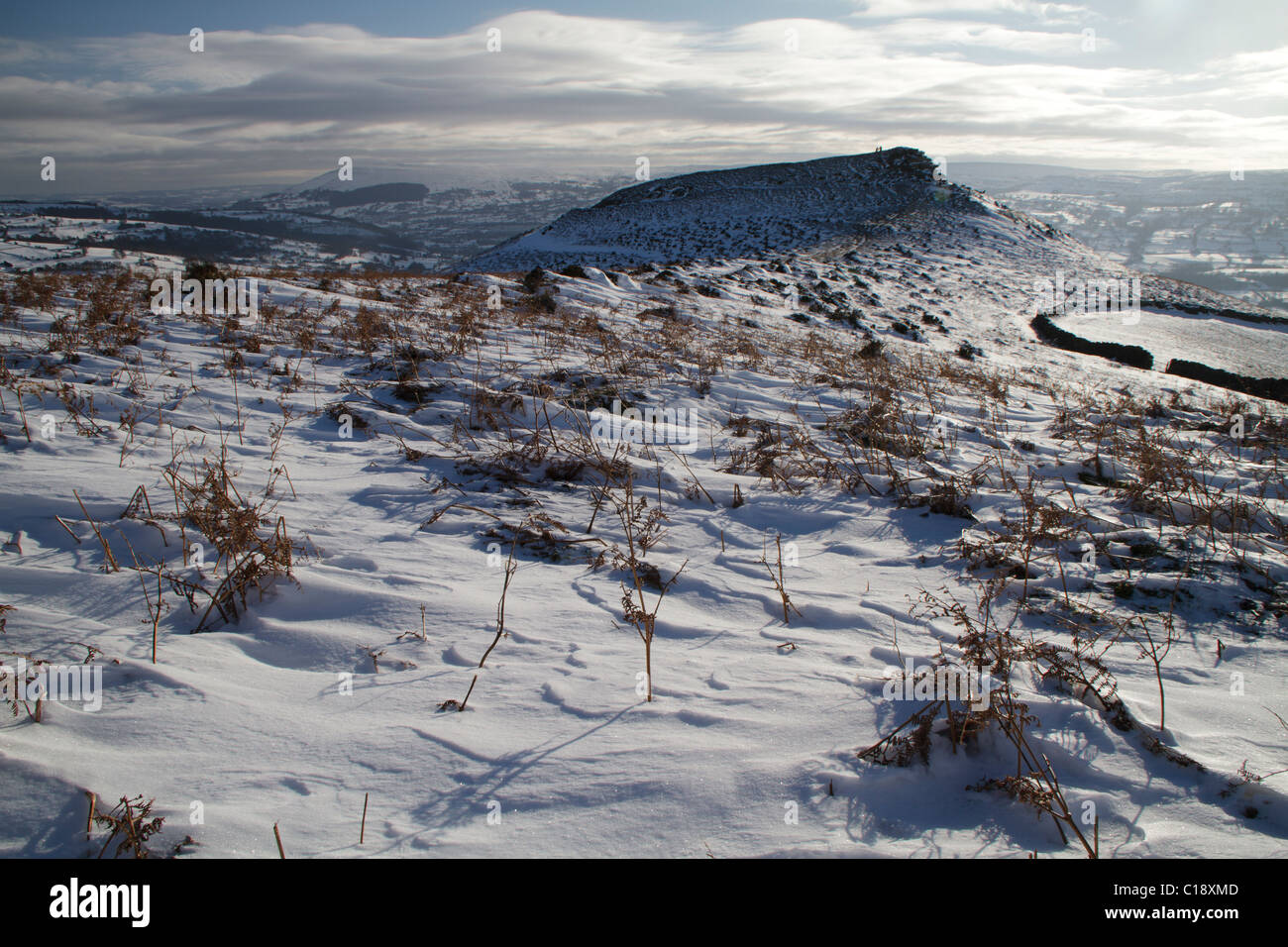 Table Mountain, près de Crickhowell Banque D'Images