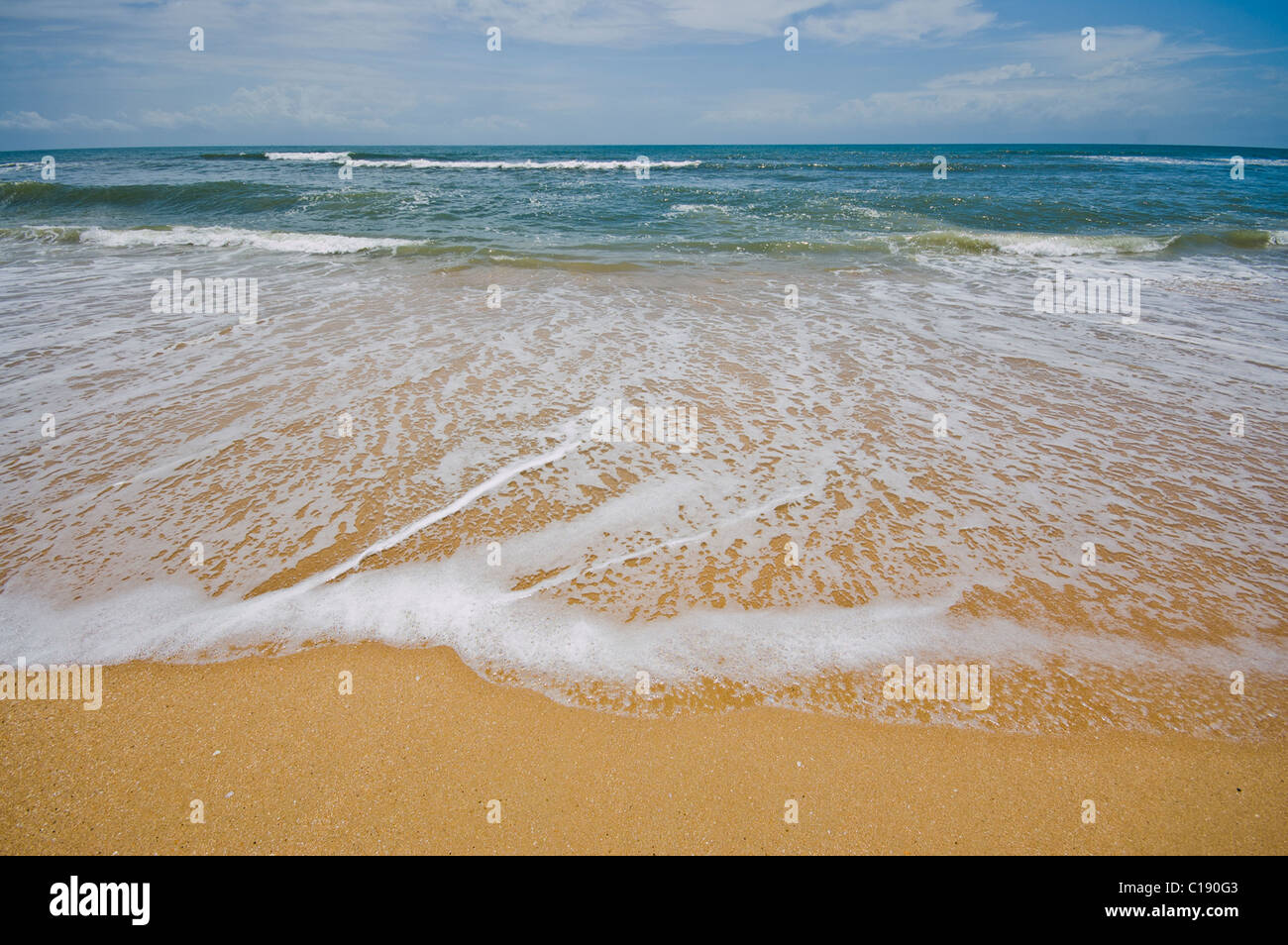 Plage de Goa, Inde Banque D'Images