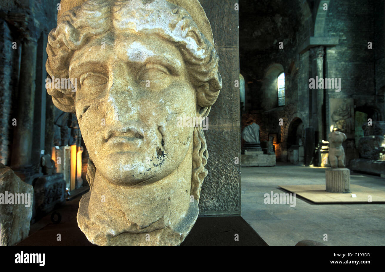 France, Isère, Vienne, musée des antiquités romaines Banque D'Images