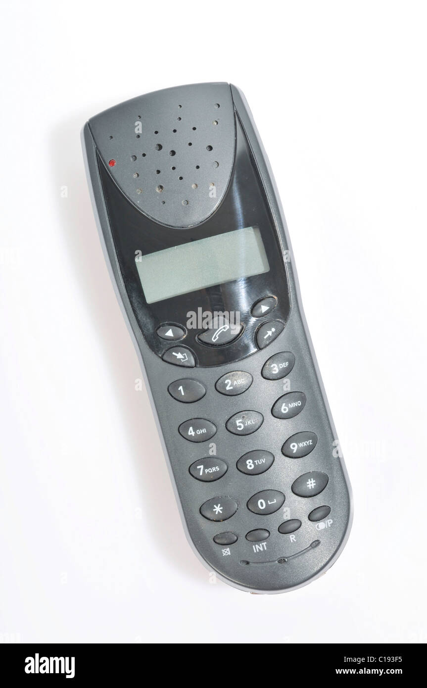 CT1 + analogique téléphone sans fil, pas autorisés à partir de 2009 sur Banque D'Images