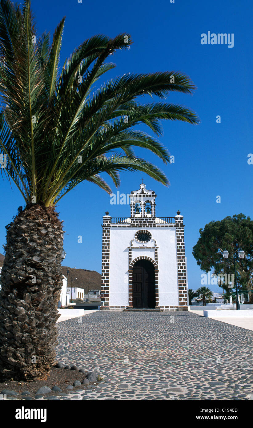 Dans l'église San Juan, Lanzarote, Canary Islands, Spain, Europe Banque D'Images