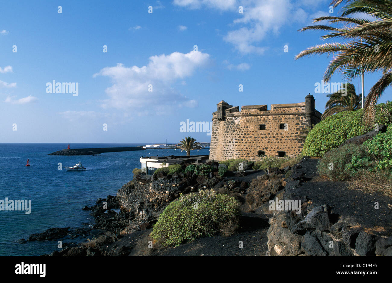 Castelo de San Jose à Arrecife, Lanzarote, Canary Islands, Spain, Europe Banque D'Images
