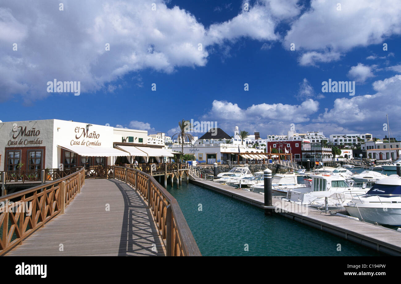 Port de Playa Blanca, Lanzarote, Canary Islands, Spain, Europe Banque D'Images