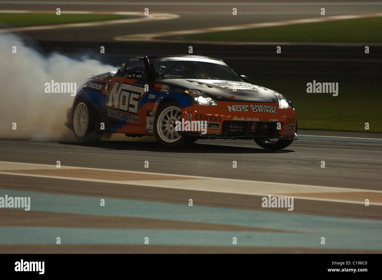 Formula drift, circuit Yas Marina, mars 2011, Abu Dhabi Émirats arabes unis Banque D'Images