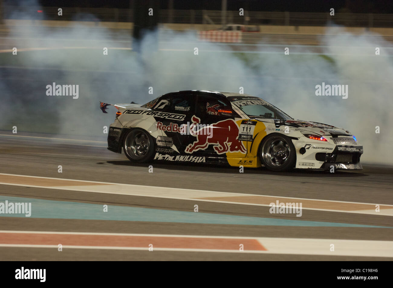 Formula drift, circuit Yas Marina, mars 2011, Abu Dhabi Émirats arabes unis Banque D'Images