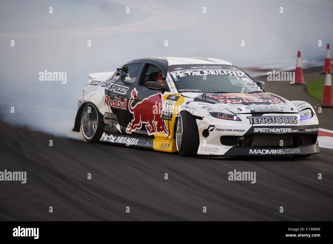 Formula drift, circuit Yas Marina, mars 2011, Abu Dhabi Émirats arabes unis Banque D'Images